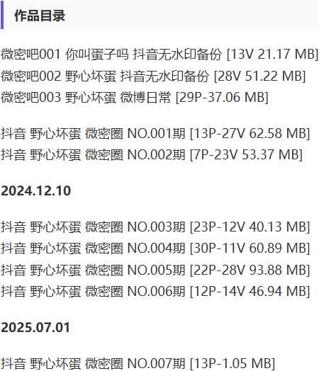 野心坏蛋 – 微密圈写真&视频合集【持续更新中】